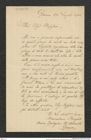Nachlass Franz Steindachner, Brief von Brancaleone Borgioli an Franz Steindachner (28.07.1906), Inv.Nr. 45.08, Seite 1